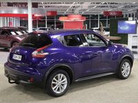 Käytetty Nissan Juke Acenta 116 HP (85 kW) 2015 Sininen Katumaasturi