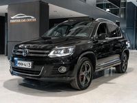 käytetty VW Tiguan 3,99% Korko - R-Line 2,0 TDI 4MOTION DSG Webasto Nahkasisusta Panoraama Navi