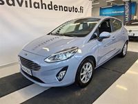 Käytetty Ford Fiesta Trend 94 HP (69 kW) 2021 Sininen Viistoperä