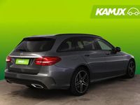 Käytetty Mercedes C220 Business 170 HP (125 kW) 2016 Hopea / harmaa Farmari