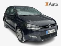 Käytetty VW Polo Comfortline 90 HP (66 kW) 2012 Musta Viistoperä