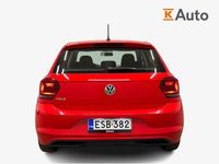 käytetty VW Polo 1,0 59 kW ** Bluetooth / Ilmastointi / Suomi-auto / Flash Red / ALV **