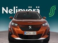 Käytetty Peugeot e-2008 Allure 100 kW (136 HP) 2021 Oranssi Katumaasturi