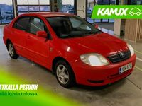 Käytetty Toyota Corolla 97 HP (71 kW) 2002 Punainen Sedan