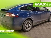 Käytetty Tesla Model X Long Range AWD 311 kW (423 HP) 2020 Sininen Katumaasturi