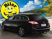 käytetty Peugeot 508 SW GT Line BlueHDi 120 Automaatti * Koukku / Led-ajovalot / P-kamera / Navi / Lasikatto / Juuri huollettu * - *OSTA NYT, MAKSA HEINÄKUUSSA!* -