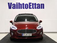 Käytetty Ford Fiesta Titanium 101 HP (74 kW) 2018 Punainen Viistoperä