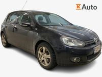 Käytetty VW Golf VI Highline 122 HP (89 kW) 2011 Musta Viistoperä