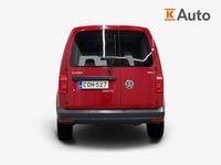 Käytetty VW Caddy 122 HP (89 kW) 2019 Punainen Tila-auto