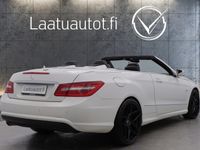 käytetty Mercedes E250 CDI BE Cabriolet A AMG - Korkotarjous alk. 2,99%! ** 20" / Ortopedi-Nahat / Navi / Cruise / Tutkat!