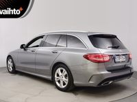 käytetty Mercedes C220 d T A AMG Premium Edition ** Burmester / Nahkaverhoilu / Vetokoukku / LED **