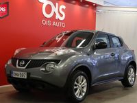 käytetty Nissan Juke Juke 1,6L Visia 2WD 5MT IMS + SYMPPAATTINENKOHTUU KILOMETREIN + LOHKO+SISÄHAARA + 2X ALUT + RAHOITUS +