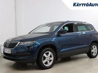 Käytetty Skoda Karoq Business Line 150 HP (110 kW) 2021 Sininen Katumaasturi