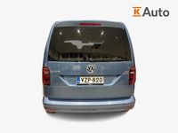 Käytetty VW Caddy Trendline 150 HP (110 kW) 2018 Sininen Tila-auto