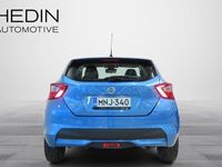 Käytetty Nissan Micra Acenta 90 HP (66 kW) 2018 Sininen Viistoperä