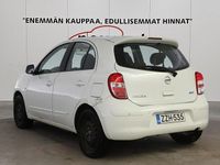Käytetty Nissan Micra Acenta 98 HP (72 kW) 2011 Valkoinen Viistoperä