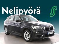 Käytetty BMW X1 Comfort Edition 150 HP (110 kW) 2016 Musta Katumaasturi