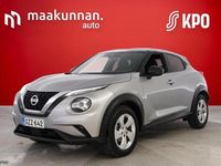 Käytetty Nissan Juke N-Connecta 114 HP (83 kW) 2021 Hopea Katumaasturi