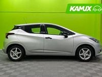 Käytetty Nissan Micra Visia 71 HP (52 kW) 2018 Hopea / harmaa Viistoperä