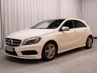 käytetty Mercedes A200 BE A Premium Business AMG Styling ** Juuri tullut! / Vakkari / ILS / IHC / Nahka-Alcantara / Panorama / Navi **