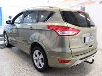 käytetty Ford Kuga 2,0TDCi 150 hv PowerShift AWD A6 Titanium Business 5-ov. / SIISTI ja HYVIN PIDETTY! / Katsastettu ja jakohihna vaihdettu / Vetokoukku / Sähkötakaluukku...HYVÄT VARUSTEET!