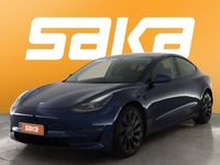 käytetty Tesla Model 3 Performance Dual Motor ** Lämpöpumppu / Adapt.Vakkari / Lasikatto / P-Kamera / Nahkasisusta / Sähköistuimet / LED **