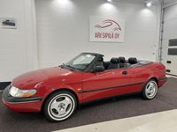 Käytetty Saab 900 Cabriolet 150 HP (110 kW) 1996 Punainen Avoauto