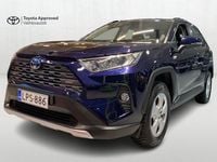 Käytetty Toyota RAV4 Hybrid Active 178 HP (130 kW) 2021 Sininen Katumaasturi