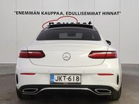 Käytetty Mercedes E220 Style 194 HP (142 kW) 2018 Valkoinen Coupe - kaksiovinen