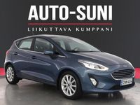 Käytetty Ford Fiesta Titanium 101 HP (74 kW) 2019 Sininen Viistoperä