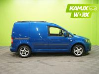 Käytetty VW Caddy 102 HP (75 kW) 2015 Sininen Tila-auto