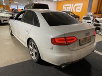 käytetty Audi A4 Sedan 2,0 TFSI Flex fuel quattro Start-Stop Alpine Pro S-Line ** Suomi-auto / Sporttipenkit / Xenon / AUX / Vakkari **