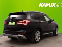 Käytetty BMW X3 Shadowline 292 HP (214 kW) 2022 Musta Katumaasturi