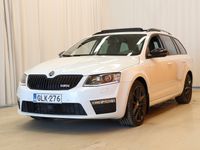 käytetty Skoda Octavia Combi 2,0 TSI RS DSG ** 1.om Suomi-auto / Webasto / Adapt.vakkari / Panorama / Xenon **