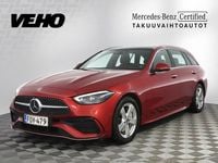 Käytetty Mercedes C300e Business 204 HP (150 kW) 2022 Punainen Farmari