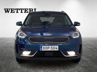Käytetty Kia Niro EX 105 HP (77 kW) 2017 Sininen Katumaasturi