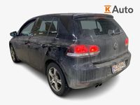 Käytetty VW Golf VI Highline 122 HP (89 kW) 2011 Musta Viistoperä