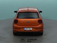 Käytetty VW Polo Comfortline 90 HP (66 kW) 2019 Vihreä Viistoperä