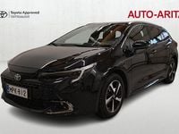 Käytetty Toyota Corolla Edition 140 HP (102 kW) 2023 Musta Farmari