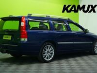 käytetty Volvo V70 2,5T Ocean Race Geartronic / Lohko / Vakkari / Koukku / Nahat / Suomi-auto //