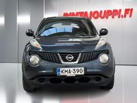 Käytetty Nissan Juke Visia 117 HP (86 kW) 2012 Sininen Katumaasturi