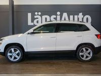 käytetty Skoda Karoq 2,0 TDI 150 4x4 Exclusive DSG Autom. SUOMI-auto / HUIPPUVARUSTELTU / Auto juuri saapunut, kysy myyjiltämme lisää! **** Tähän autoon jopa 84 kk rahoitusaikaa Nordealta ****