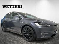 Käytetty Tesla Model X 244 kW (332 HP) 2018 Harmaa Katumaasturi