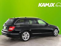 Käytetty Mercedes C180 Avantgarde 156 HP (114 kW) 2011 Musta Farmari