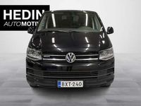 käytetty VW Transporter umpipakettiauto pitkä 2,0 TDI 110 kW 4Motion - Webasto kaukosäädöllä, LED-valot, Tuulilasin lämmitys, Vetokoukku, Alamäkihidastin, Lisävalot, Valorauta, Kattokaiteet