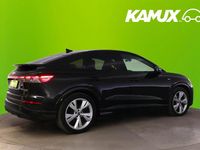 Käytetty Audi Q4 Sportback e-tron S-Line 219 kW (299 HP) 2021 Musta Katumaasturi