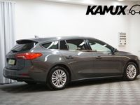 käytetty Ford Focus 1,0 EcoBoost 125hv A8 Titanium Wagon / Adapt. vakkari / Lämmitettävä tuulilasi / P-kamera / Sähkökon