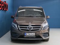 käytetty Mercedes V250 BlueTEC 4Matic pitkä A3 A, AMG Sport, Avantgarde Design - sisätilapaketti, 360-kamera, Burmester, 8-paikkainen - Korkotarjous 3,35 %+kulut