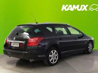 Käytetty Peugeot 407 125 HP (91 kW) 2007 Musta Farmari