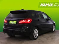Käytetty BMW 216 Active Tourer 116 HP (85 kW) 2016 Musta Tila-auto